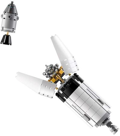 LEGO Ideas NASA Apollo Saturn V - Building Toy and Popular Gift for Fans of LEGO Sets and Space On Sale for $ 127.49 (Save $ 22.50) at Amazon Canada
