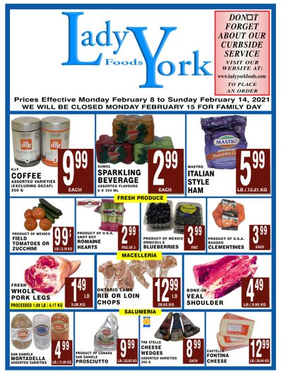 Lady York Foods Flyer February 8 to 14
