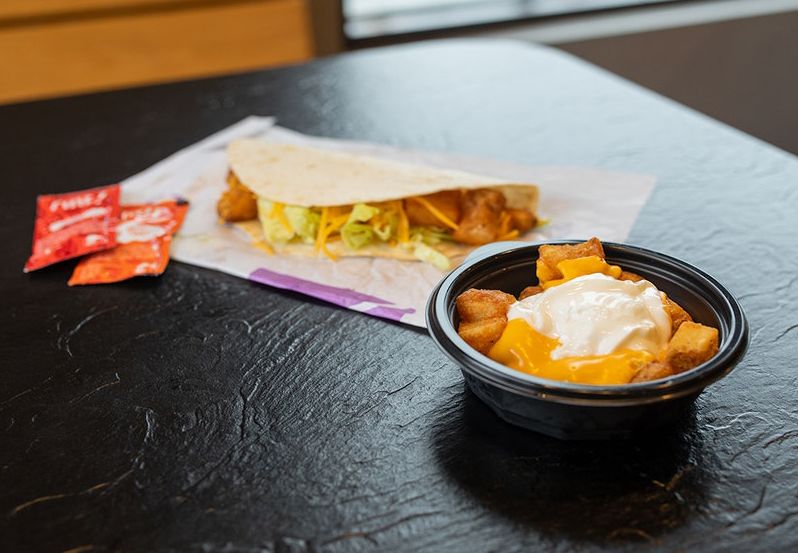 On March 11, the Spicy Potato Soft Taco, Potato Bites and Cheesy Fiesta