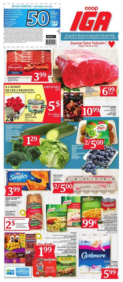 Coop IGA Flyer February 11 to 17