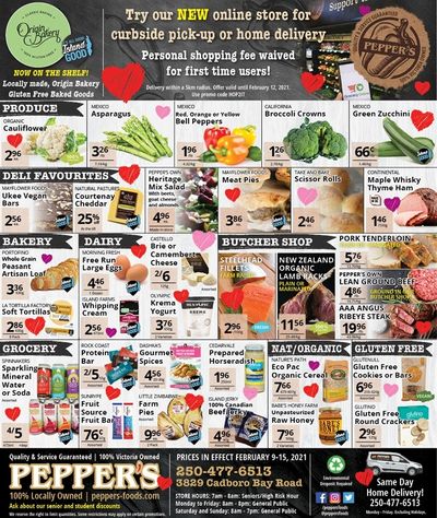 Pepper's Foods Flyer February 9 to 15