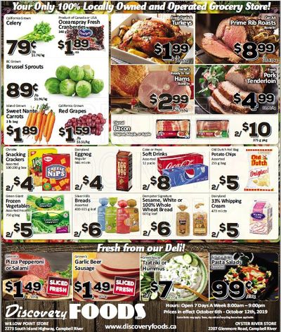 Discovery Foods Flyer October 6 to 12