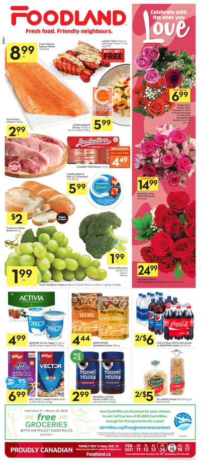 Foodland (ON) Flyer February 11 to 17