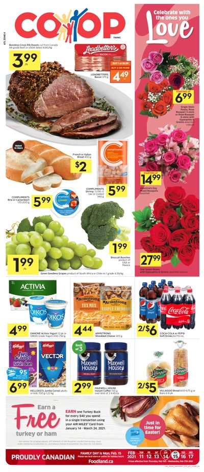 Foodland Co-op Flyer February 11 to 17