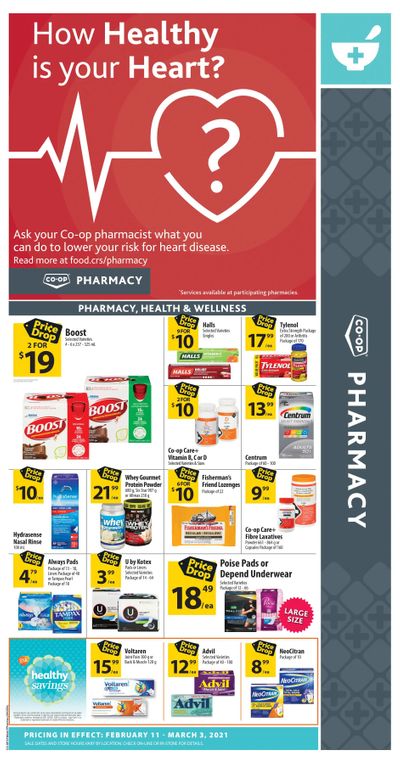 Co-op (West) Pharmacy Flyer February 11 to March 3