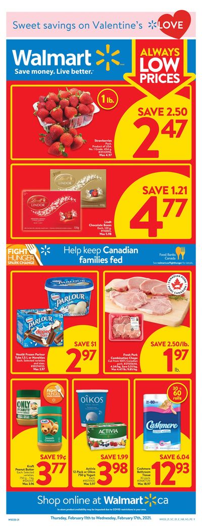 Walmart (Atlantic) Flyer February 11 to 17