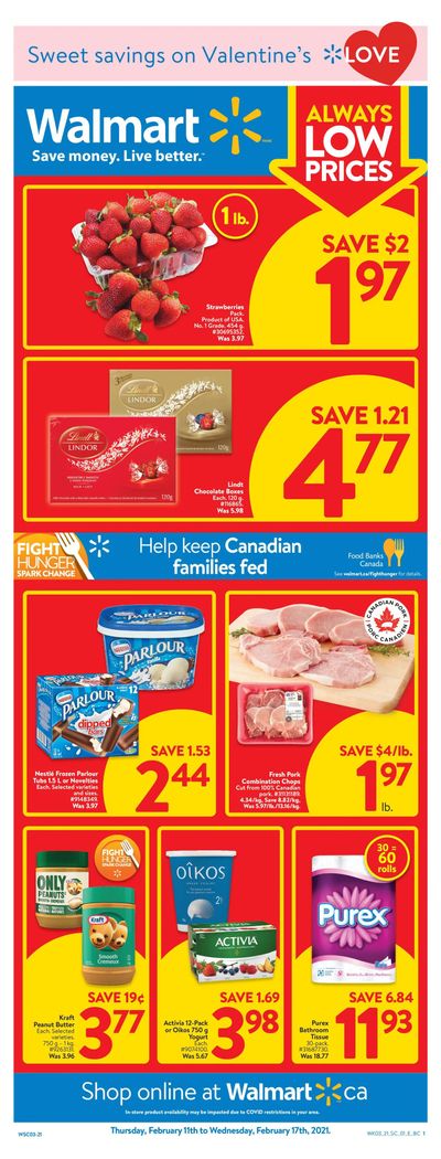 Walmart (West) Flyer February 11 to 17