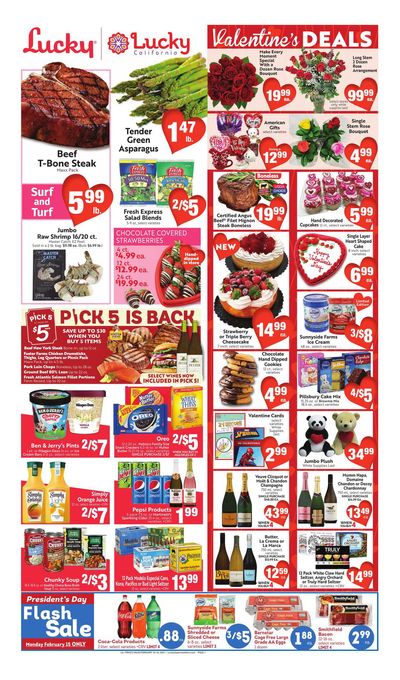 Lucky Valentine's Day Sale Weekly Ad Flyer February 10 to February 16, 2021