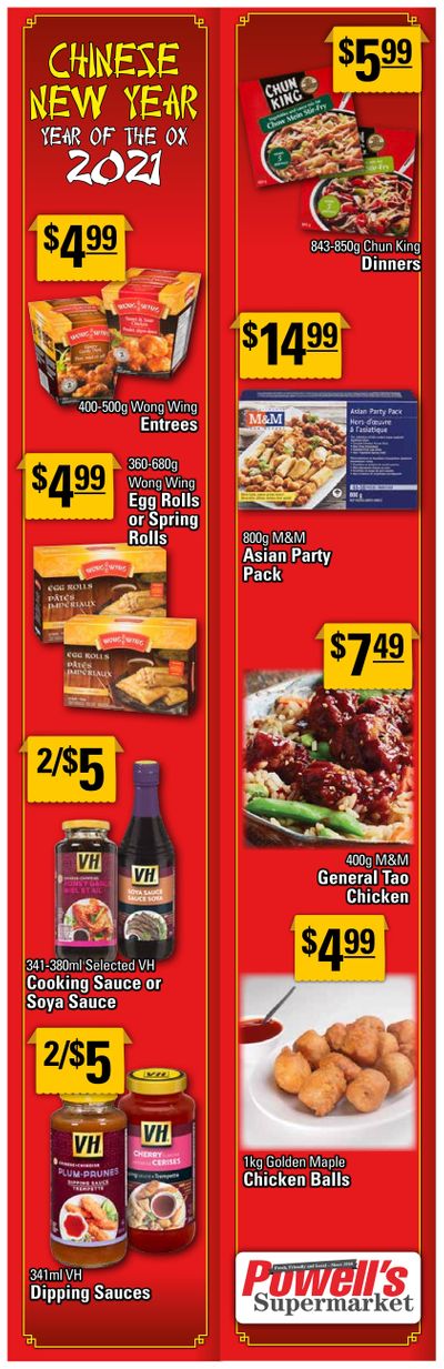 Powell's Supermarket Flyer February 11 to 17