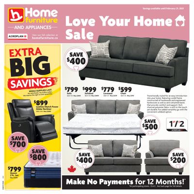 Home Furniture (Atlantic) Flyer February 11 to 21
