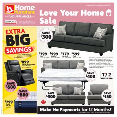 Home Furniture (ON) Flyer February 11 to 21