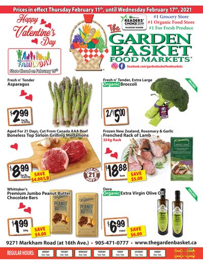The Garden Basket Flyer February 11 to 17