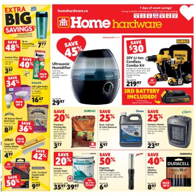 Home Hardware (Atlantic) Flyer February 11 to 17