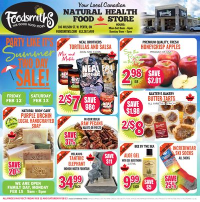 Foodsmiths Flyer February 11 to 18