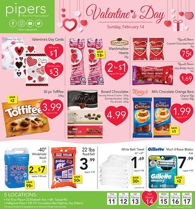 Pipers Superstore Flyer February 11 to 17