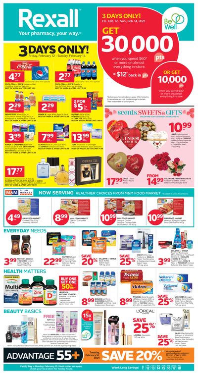 Rexall (West) Flyer February 12 to 18