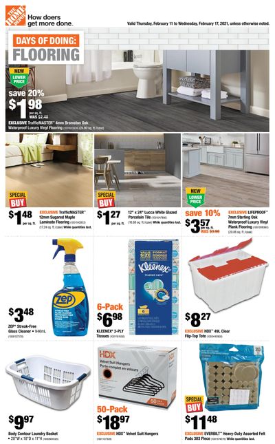 Home Depot (ON) Flyer February 11 to 17