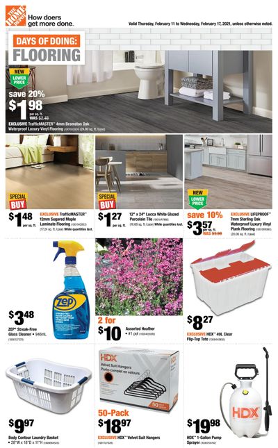 Home Depot (BC) Flyer February 11 to 17