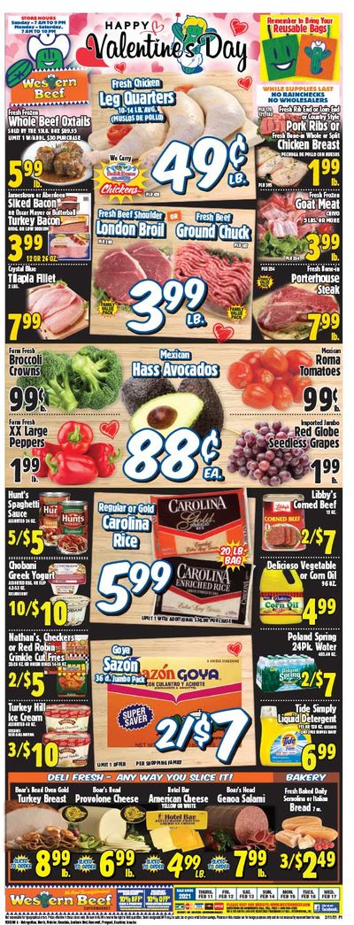 Western Beef Weekly Ad Flyer February 11 to February 17, 2021