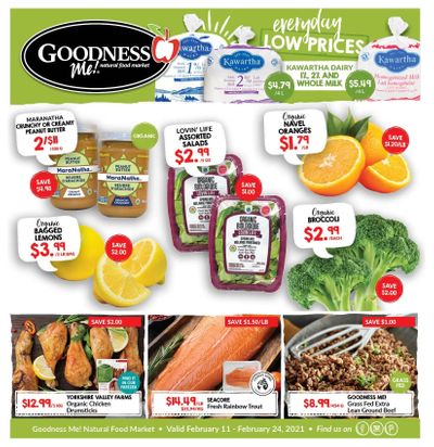 Goodness Me Flyer February 11 to 24