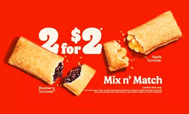 Blueberry Turnover at Burger King