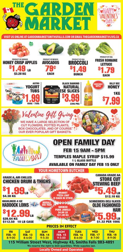 The Garden Market Flyer February 12 to 18