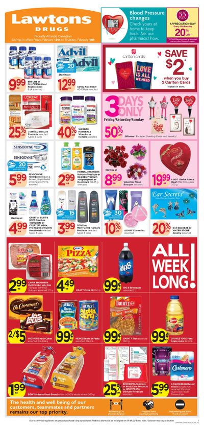 Lawtons Drugs Flyer February 12 to 18