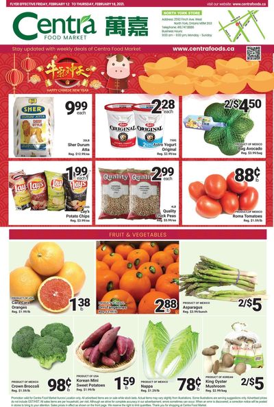 Centra Foods (North York) Flyer February 12 to 18