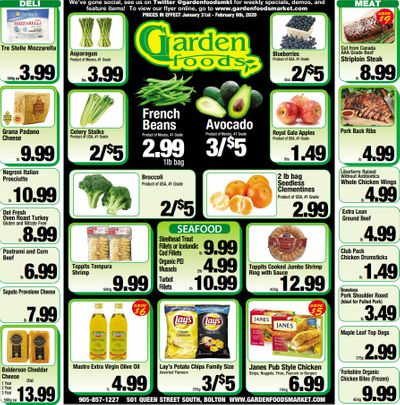 Garden Foods Flyer January 31 to February 6