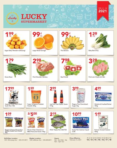Lucky Supermarket (Winnipeg) Flyer February 12 to 18