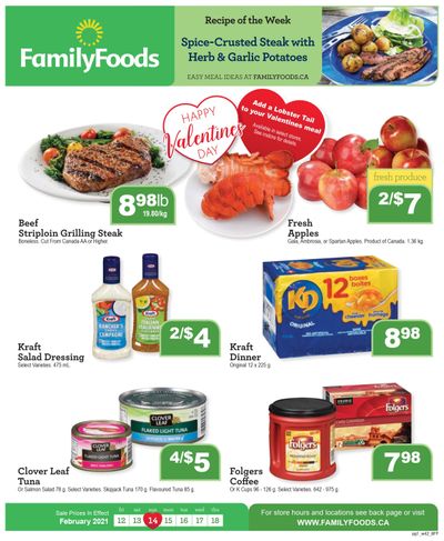 Family Foods Flyer February 12 to 18