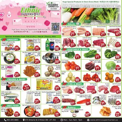 Ethnic Supermarket Flyer February 12 to 18