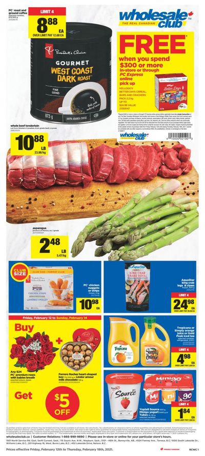 Real Canadian Wholesale Club Flyer February 12 to 18