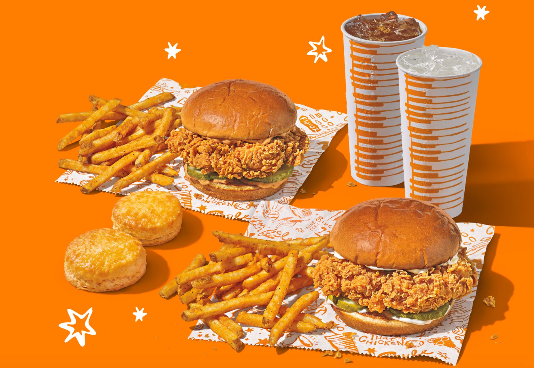 Popeyes Chicken Introduces their New 18 Double Sandwich Combo with