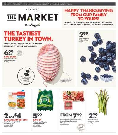 The Market by Longo's Flyer October 9 to 15