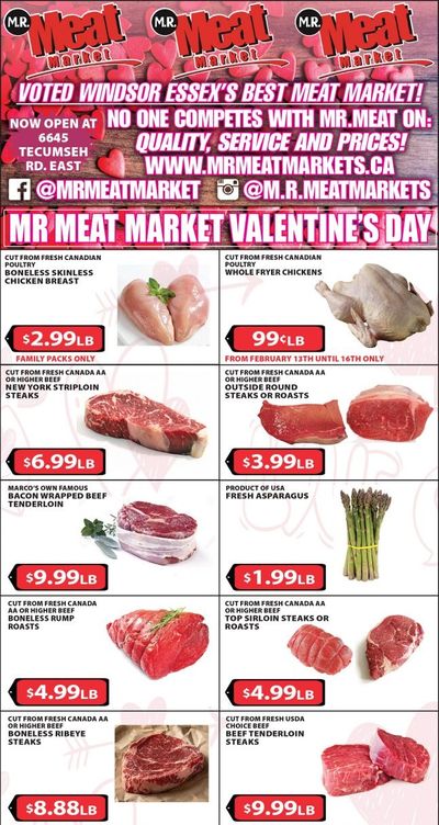 M.R. Meat Market Flyer February 13 to 20