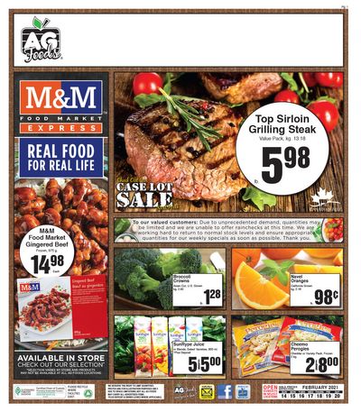 AG Foods Flyer February 14 to 20