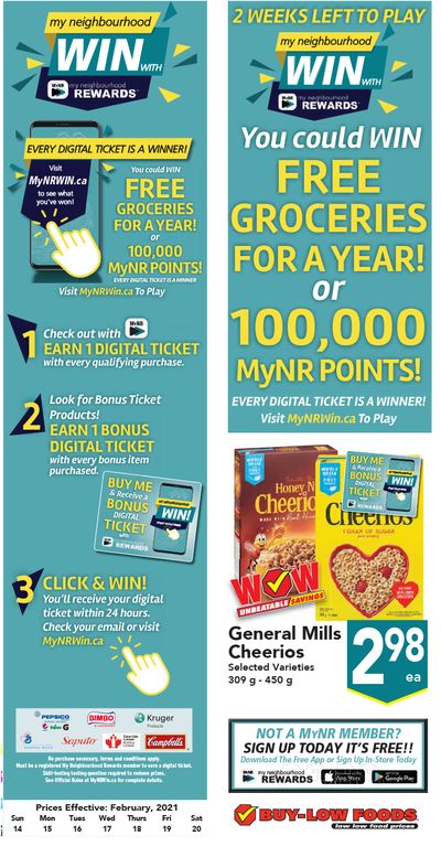 Buy-Low Foods Flyer February 14 to 20
