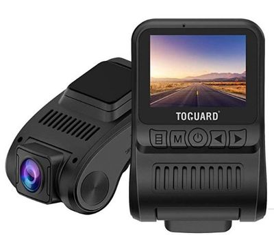 TOGUARD Dash Cam 4K GPS UHD Dashboard Camera for Cars 2 inch 170° Wide Angle Dash Camera with Loop Recording Parking Monitor Travelapse For $99.99 At Amazon Canada