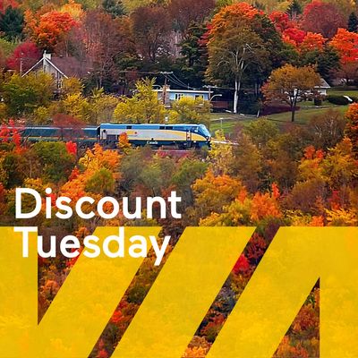 Via Rail Canada Tuesday Discount Offers: Big Savings Today
