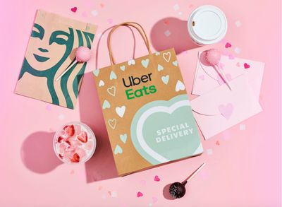 February 14 Only: Save 50% Off Your Starbucks Order Through Uber Eats (With Up to $10 in Savings)