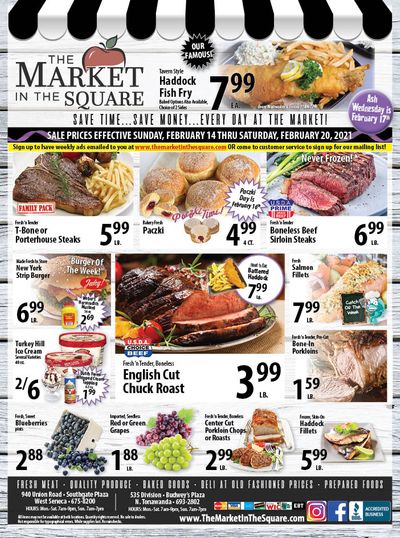 The Market In The Square Weekly Ad Flyer February 14 to February 20, 2021