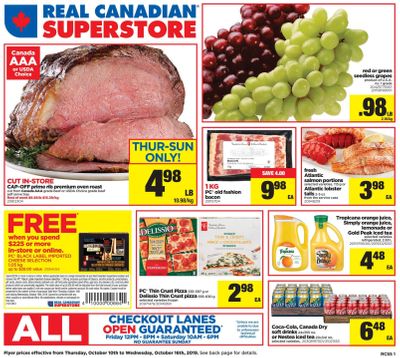 Real Canadian Superstore (ON) Flyer October 10 to 16