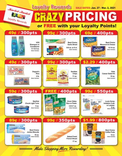Market Basket (LA, TX) Weekly Ad Flyer January 27 to March 2 Market Basket (LA, TX) Weekly Ad Flyer January 27 to March 2