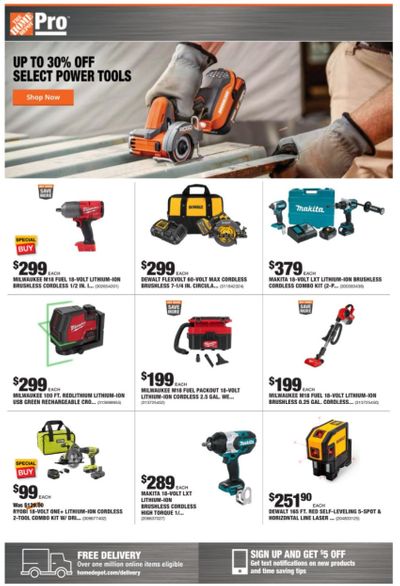 The Home Depot Weekly Ad Flyer February 8 to February 15