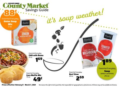 County Market Weekly Ad Flyer February 8 to March 7