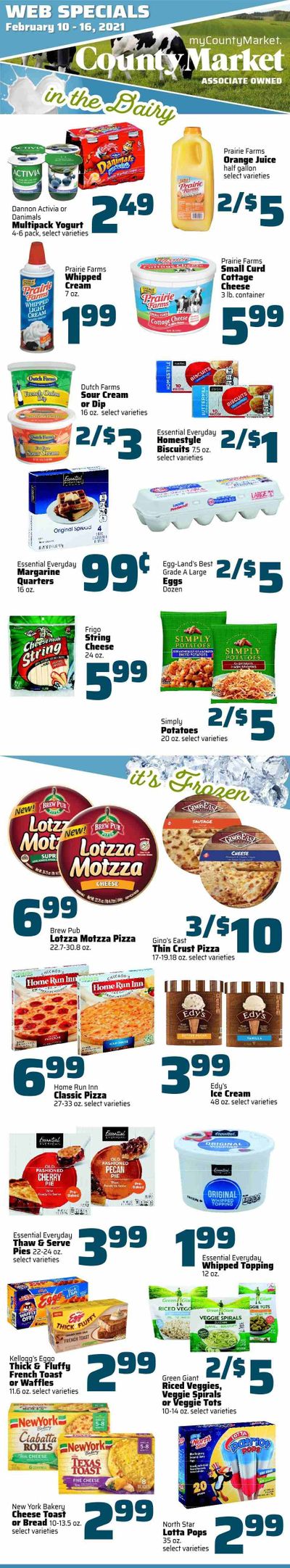 County Market Weekly Ad Flyer February 10 to February 16