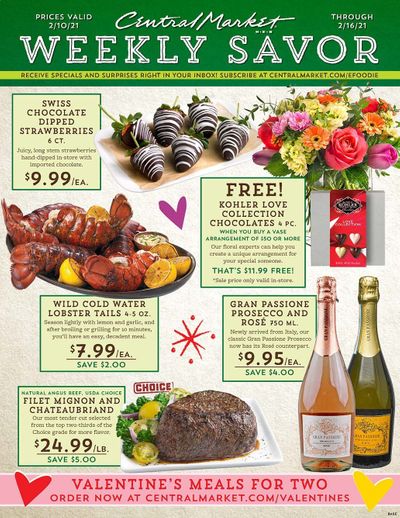 Central Market (TX) Weekly Ad Flyer February 10 to February 16