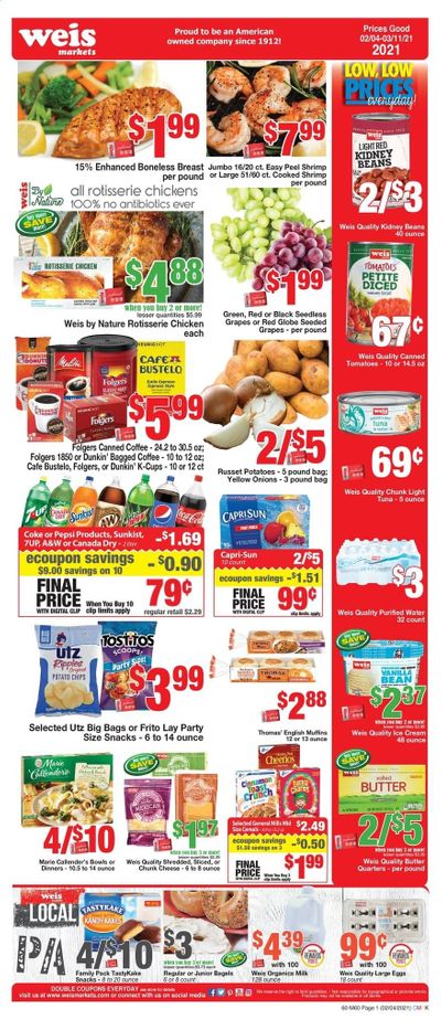 Weis Weekly Ad Flyer February 4 to March 11
