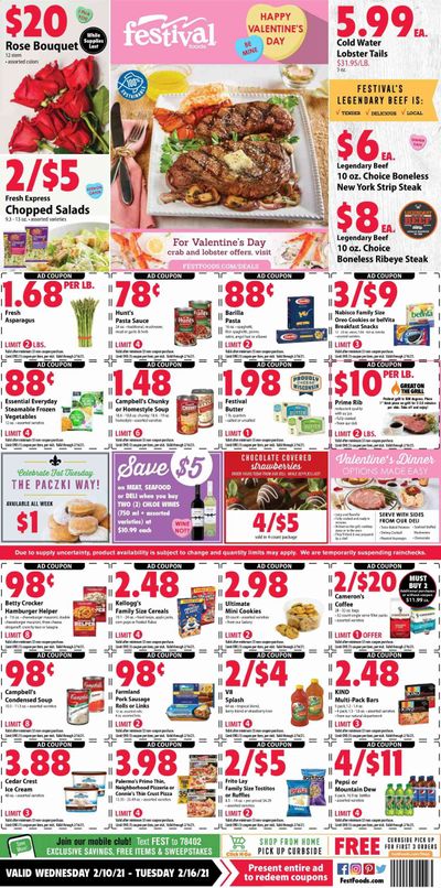 Festival Foods Weekly Ad Flyer February 10 to February 16